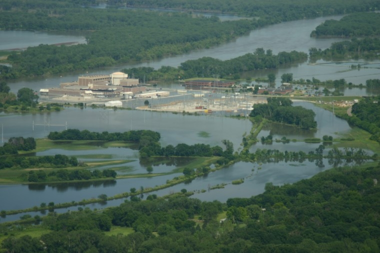 La centrale nucléaire de Fort Calhoun a les pieds dans l'eau !