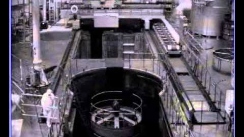 Inside Russia's Kalinin-3 reactor. Explosion occurs one minute into video.
