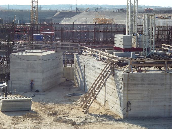 Construction of the Kaliningrad reactor has not progressed very far, and it's not likely to ever be completed.