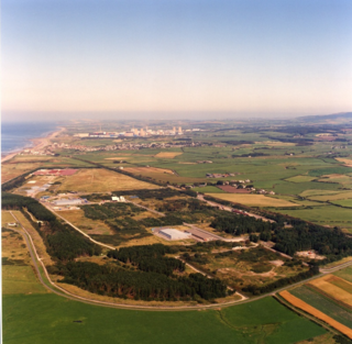 The "low-level" radioactive waste dump in Cumbria, on the Irish Sea.