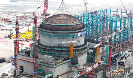 China's Taishan 1 and 2 reactors, now under construction, may be affected by Areva's pressure vessel problems.