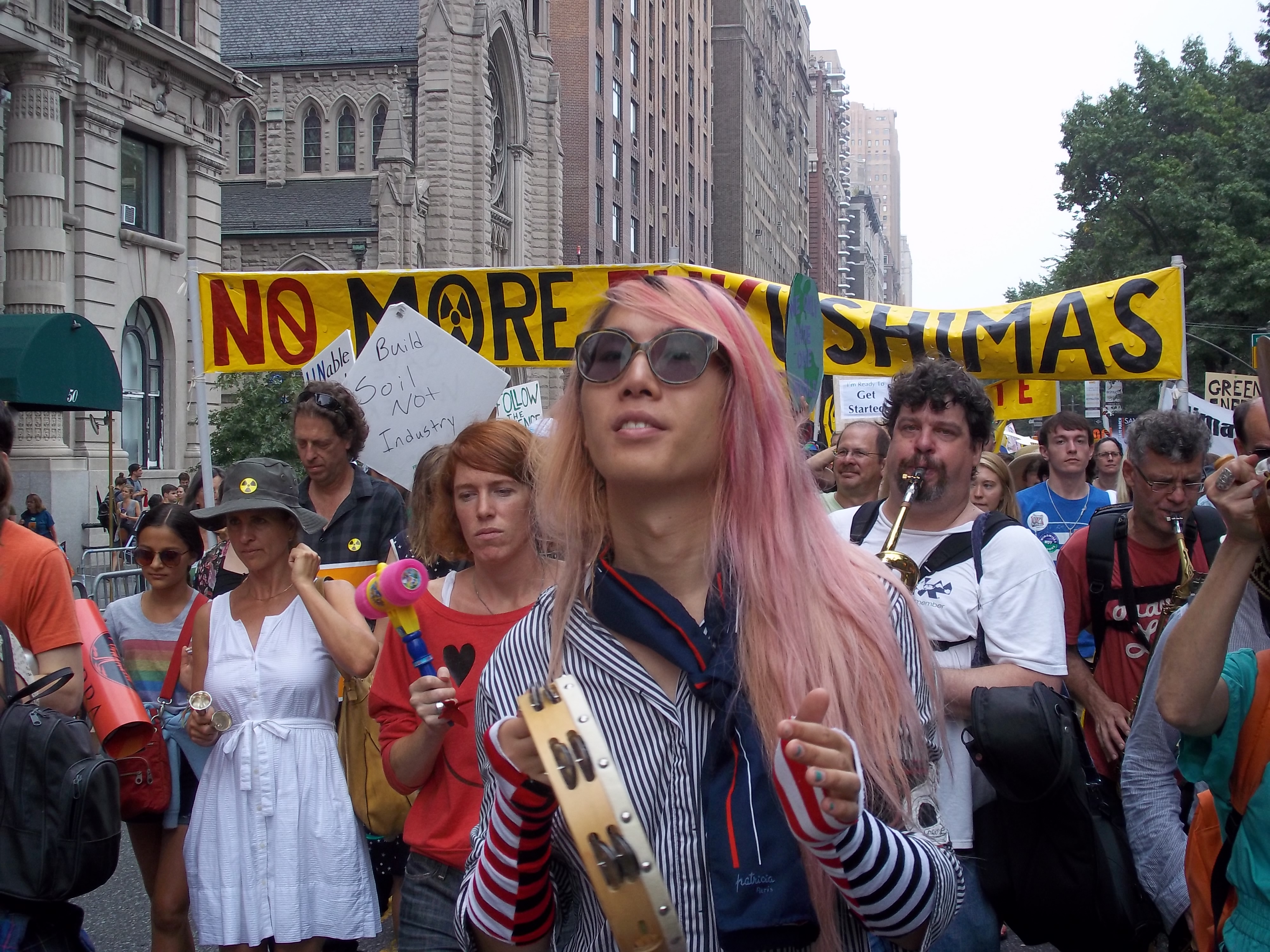 Nuclear Matters doesn't matter because its fundamental argument doesn't make sense. Not to these marchers, not to the general public, not even to politicians.