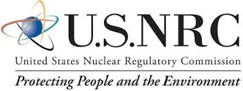 The NRC's logo. Some might question the agency's commitment to its tag line.