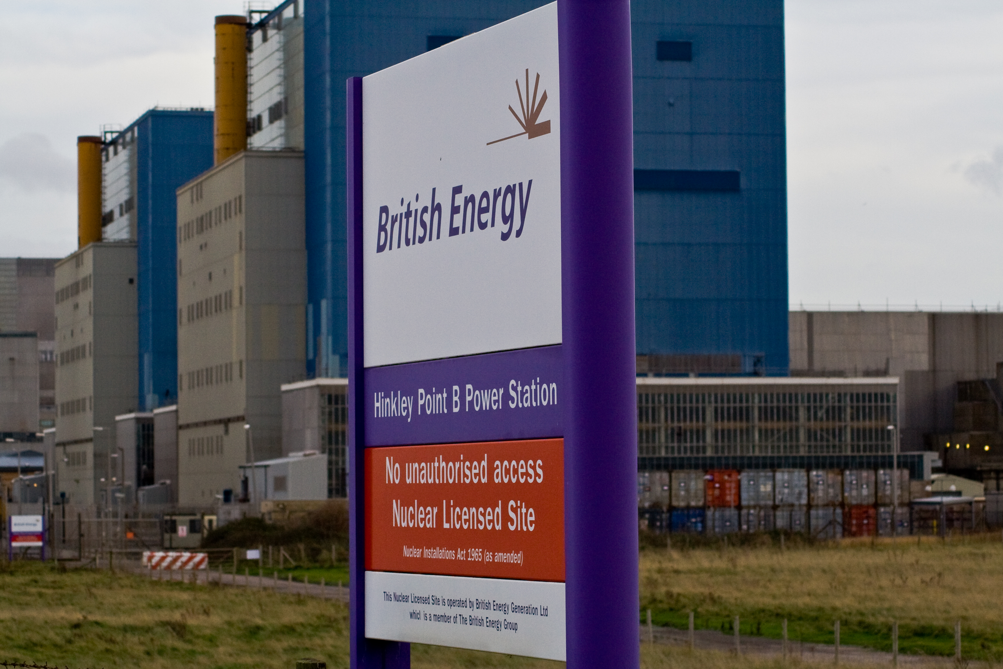 The Hinkley Point site in southern England, where the UK wants to build the single most expensive nuclear reactor ever considered by any nation.